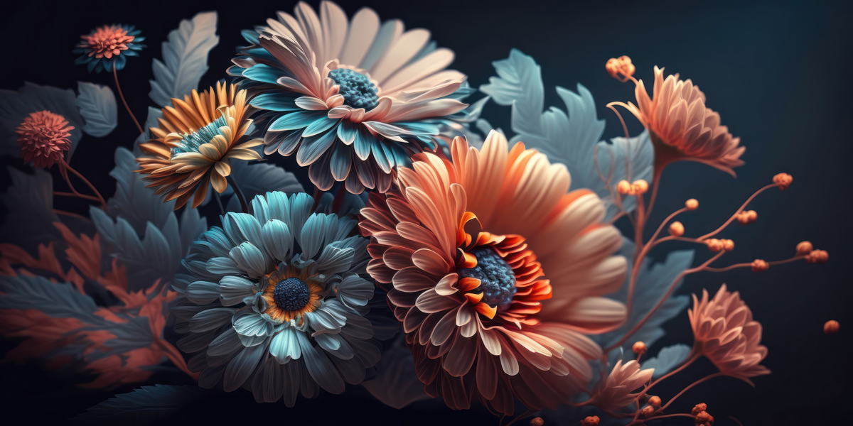 Blossom Floral Bouquet Decoration