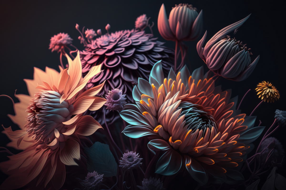 Blossom Floral Bouquet Decoration