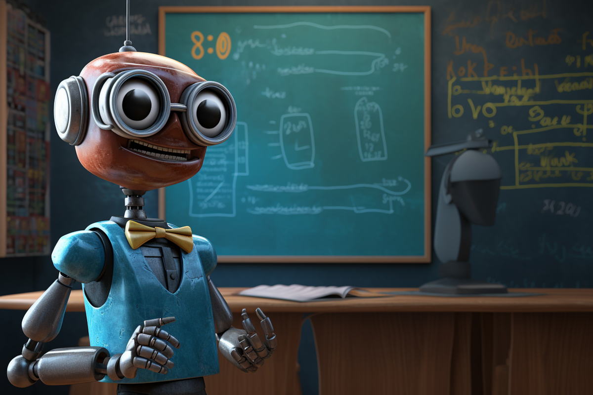 Anthropomorphic Robot Performing Regular Human Job Future