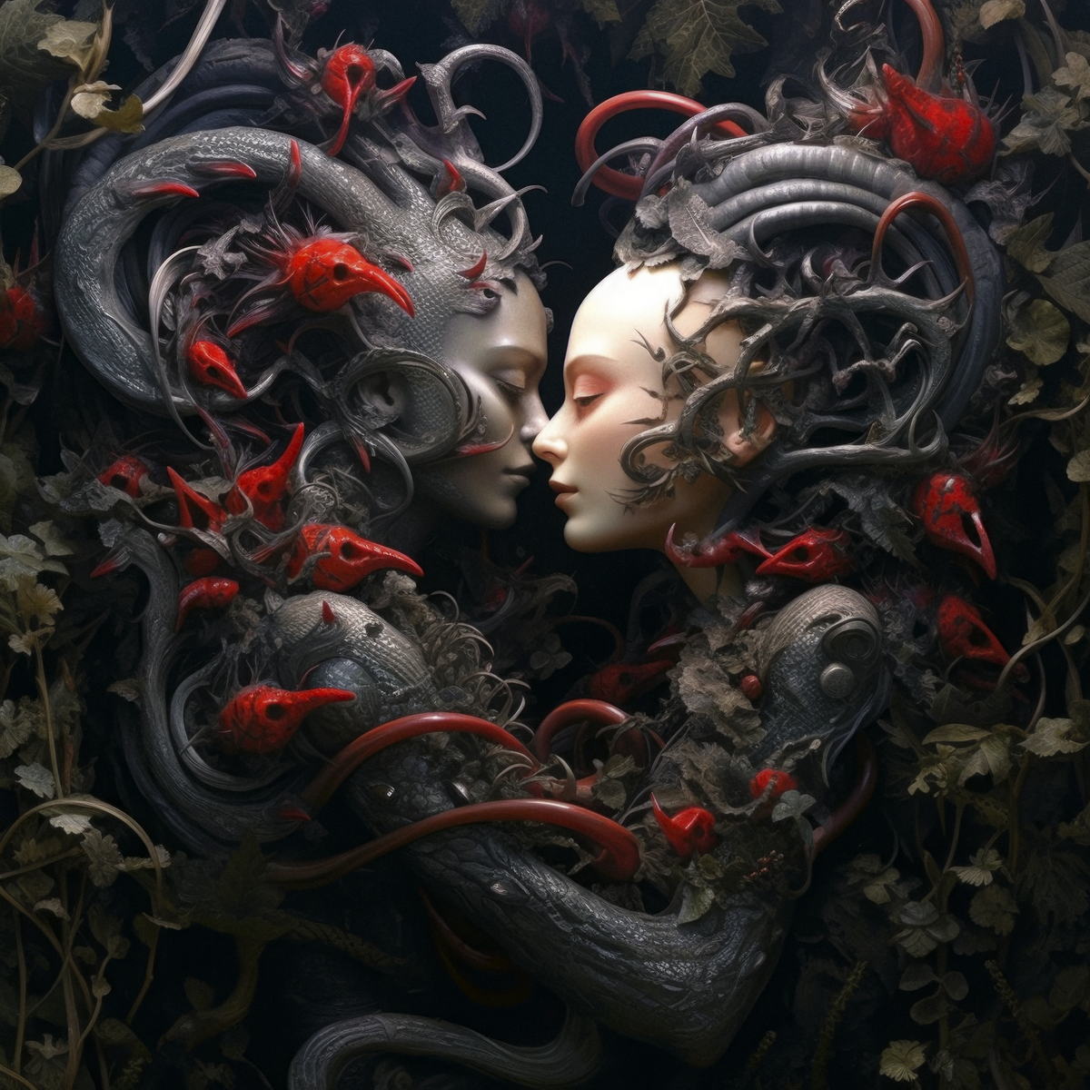 Fantasy Characters Experiencing Love